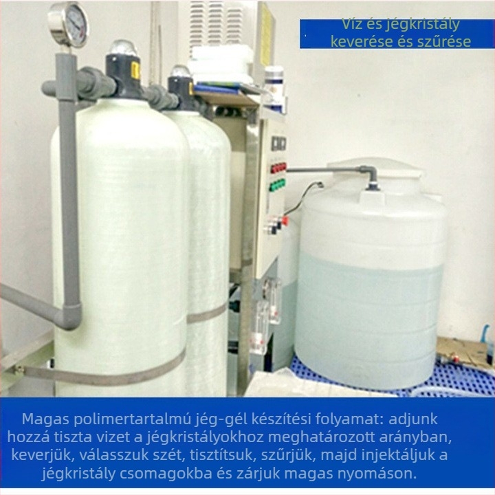 Hordozható PVC jégcsomag a hűtési lánchoz