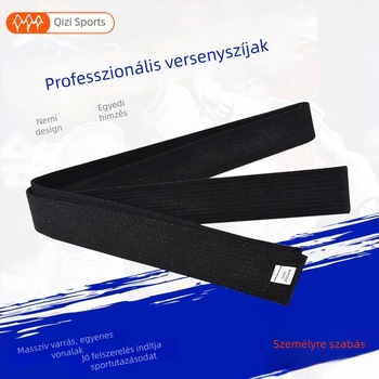 Taekwondo/Judo verseny- és osztályozó öv, pamut, mintázat csíkos vagy egyszínű, bélés pamut, alkalmas edzésre és harcművészetekhez