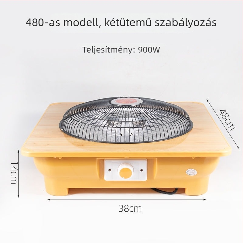 Lábtámasz melegítő – dugaszolható elektromos fűtőtest, 220V, 50W, energiatakarékos, iroda és kollégiumi használatra