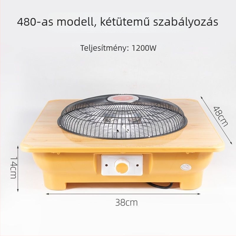 Lábtámasz melegítő – dugaszolható elektromos fűtőtest, 220V, 50W, energiatakarékos, iroda és kollégiumi használatra