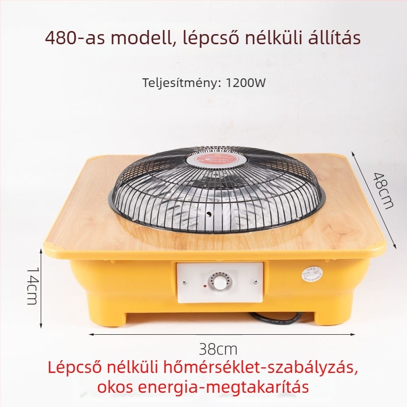 Lábtámasz melegítő – dugaszolható elektromos fűtőtest, 220V, 50W, energiatakarékos, iroda és kollégiumi használatra