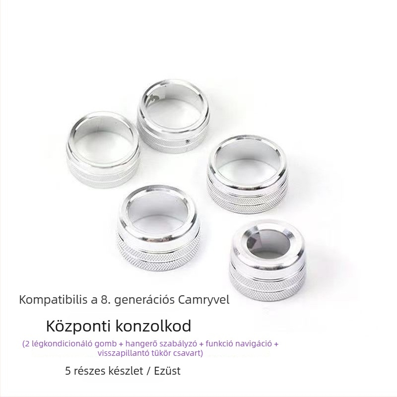 Autó belső kiegészítő: gyújtásvédő Camry 18–23-hoz, alumíniumötvözet, logó nyomtatás, testreszabás