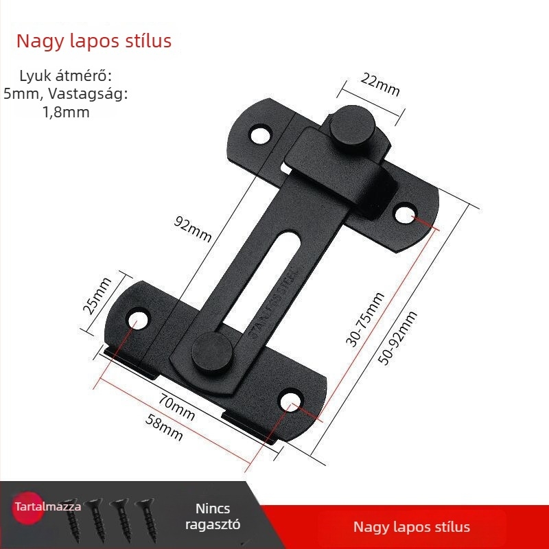 Ajtózár pillangó – Márka Unique – Modern stílus