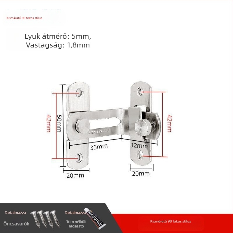Ajtózár pillangó – Márka Unique – Modern stílus
