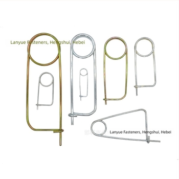 Lan Yue szénacél rugós csapok, megerősített csapok, téglalap alakú típus, galvanizált felület, DIN11023 szabvány, pozícionáló csapok