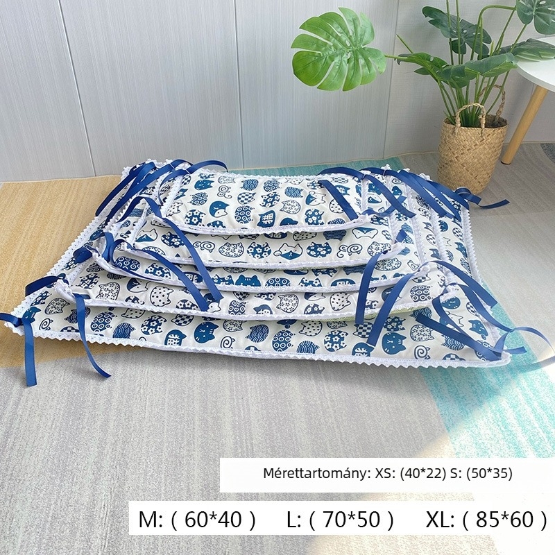 Xin Ji Macska alvó matrac – nyári hűtés, alkalmas ketrec/platform, Anyag: Textil