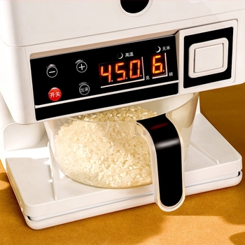 Rizstároló doboz – zárható, rovarmentes, nedvességálló, PP műanyagból, 10L+ kapacitás, modern minimalist dizájn