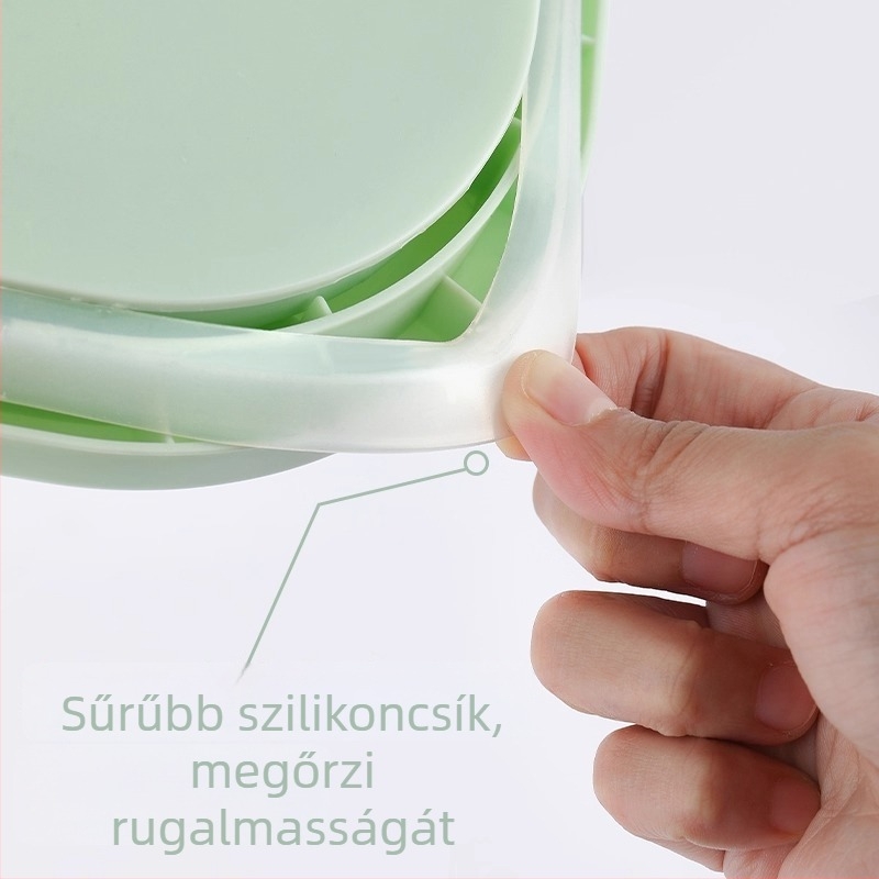 Rizs tároló doboz, nedvességálló műanyag, modern minimál dizájn