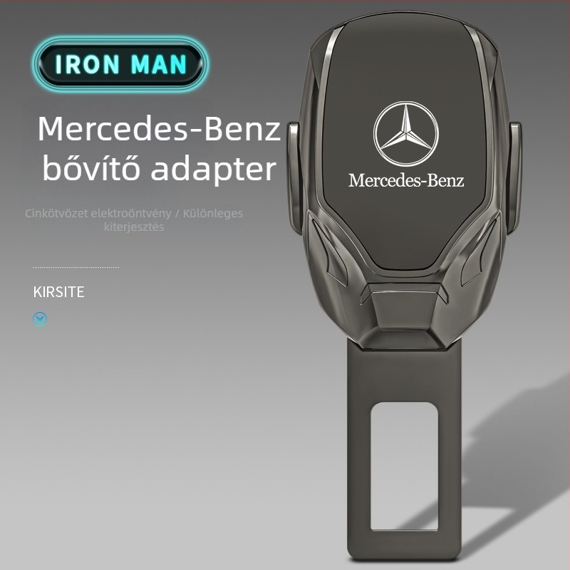 Autóbiztonsági dugó cinkötvözetből logótestreszabással és bajonettes hosszabbító csatlakozóval