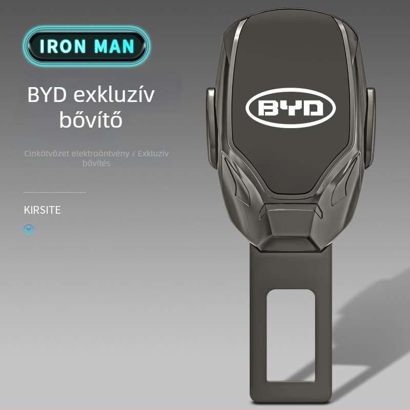 Autóbiztonsági dugó cinkötvözetből logótestreszabással és bajonettes hosszabbító csatlakozóval