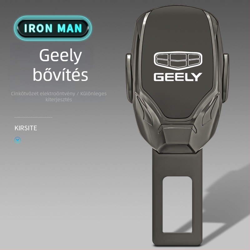 Autóbiztonsági dugó cinkötvözetből logótestreszabással és bajonettes hosszabbító csatlakozóval