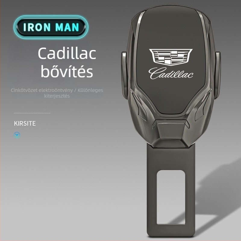 Autóbiztonsági dugó cinkötvözetből logótestreszabással és bajonettes hosszabbító csatlakozóval