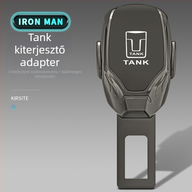 Autóbiztonsági dugó cinkötvözetből logótestreszabással és bajonettes hosszabbító csatlakozóval