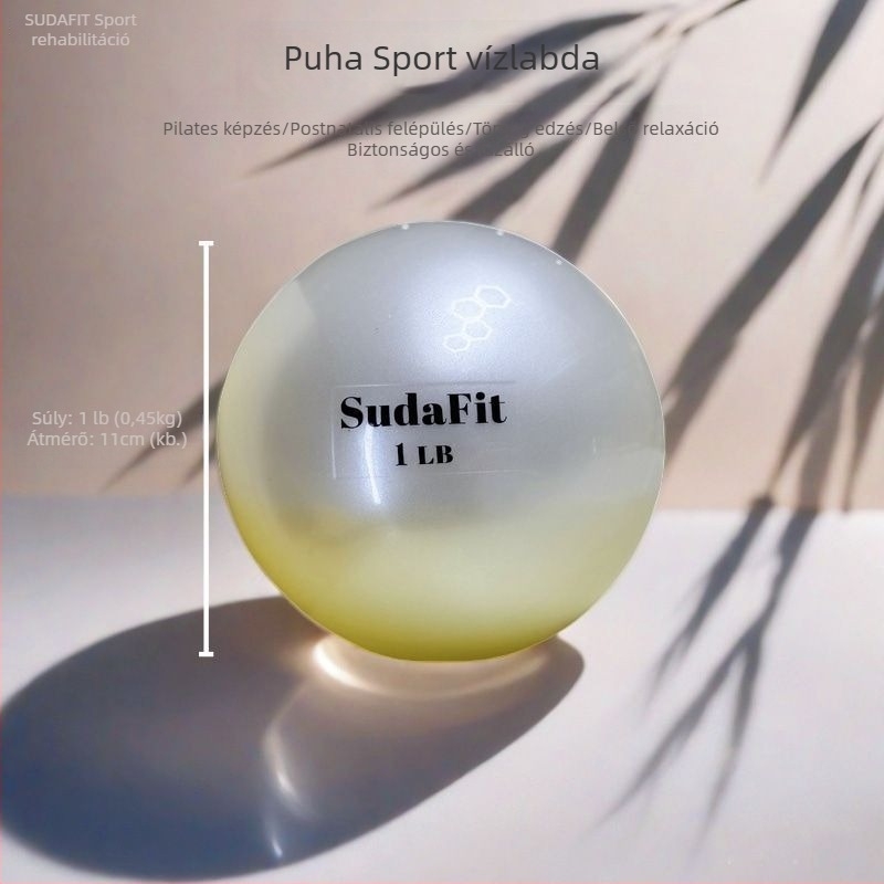 Pilates golyó medencefenék edzéséhez – vízzel töltött, puha gravitációs golyó, PVC anyag, szülés utáni rehabilitáció