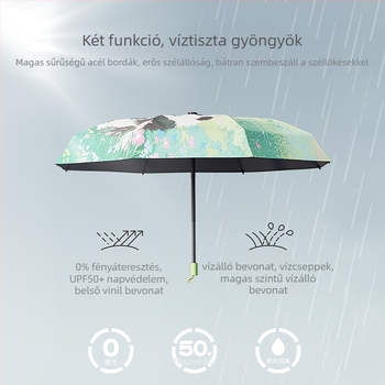 Gyerek Panda esernyő – kézi nyitás-zárás, 190T vinil bevonatú vászon, 8 acél merevítő, UPF >50 UV védelem, Panda logó nyomtatható