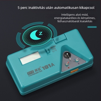 BY191A Forrasztófej hőmérséklet-ellenőrző, hegesztéshez, többfunkciós ónkemence-hőmérő
