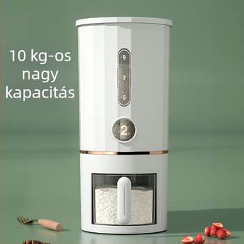 Jikomi rizs tároló doboz – nedvesség- és rovarbiztos, 4-5 L, PP