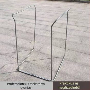 Csomagoló állvány és zsákok tartókerete – tartó a szőtt zsákokhoz és teherszállító zsákokhoz, szortírozás