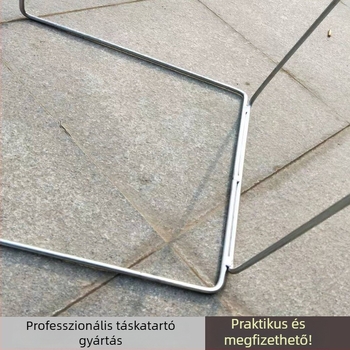 Csomagoló állvány és zsákok tartókerete – tartó a szőtt zsákokhoz és teherszállító zsákokhoz, szortírozás