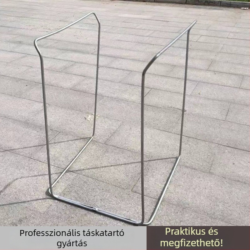 Csomagoló állvány és zsákok tartókerete – tartó a szőtt zsákokhoz és teherszállító zsákokhoz, szortírozás
