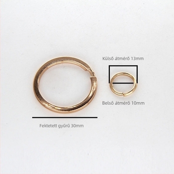 Vasból készült tekercs kulcstartó zár, elektroplakált, testreszabható