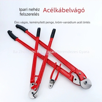 Acéldrót zsinórvágó csipesz – Wei Enke, modell Power Construction, cikk 4018, Alkalmazási terület: feszültség alatt végzett munka
