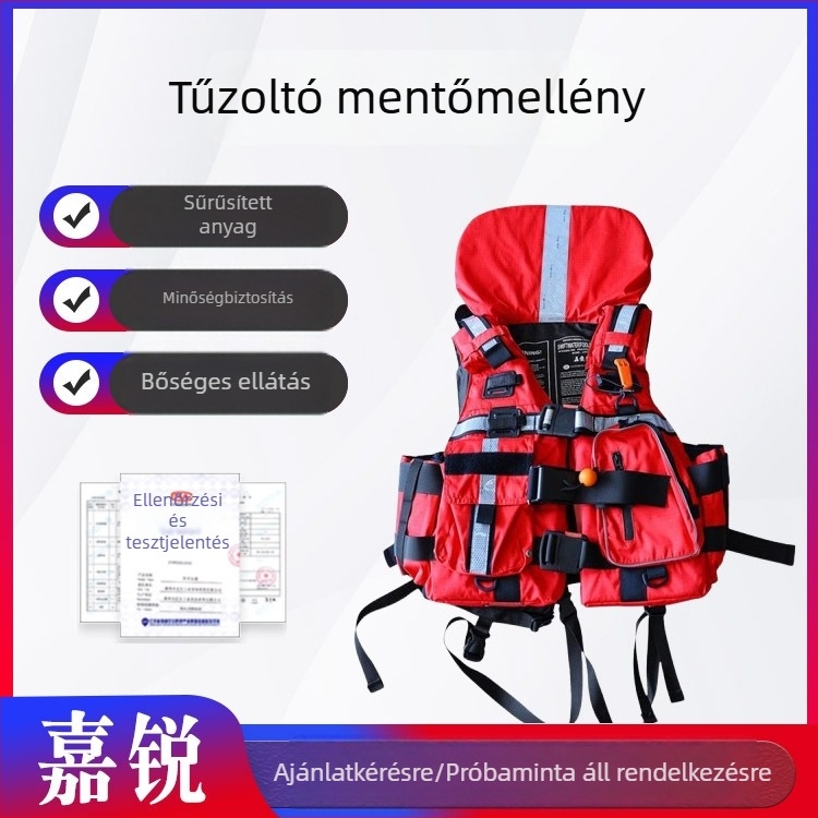 Tűzoltó mentőmellény, Zhaohao márka, erdői tűzoltáshoz