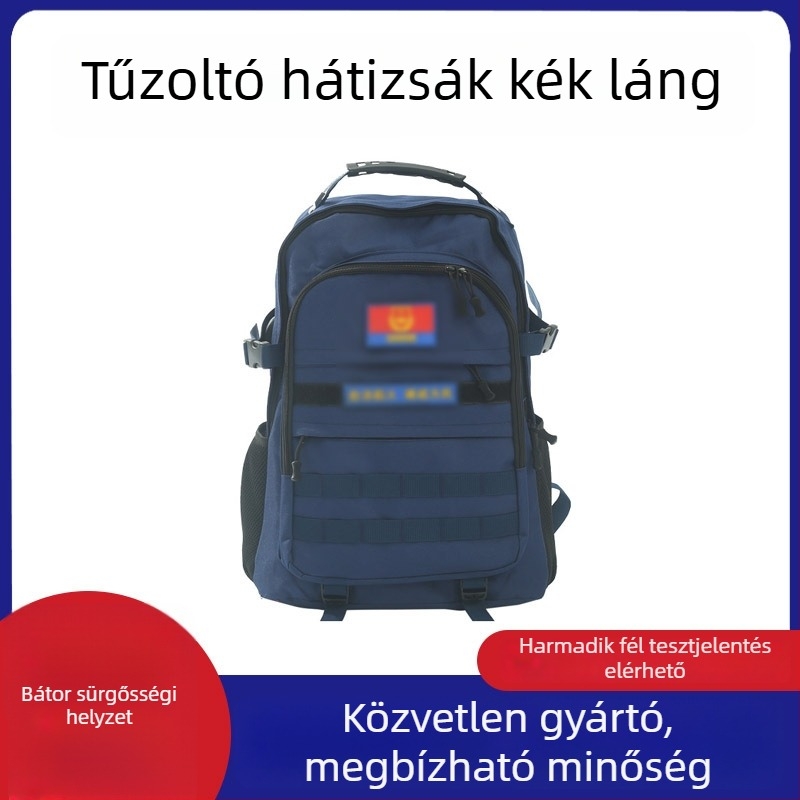 Brave tűzoltó mentő hátizsák, Oxford textil, többrétegű kialakítás, erdei tűzoltáshoz