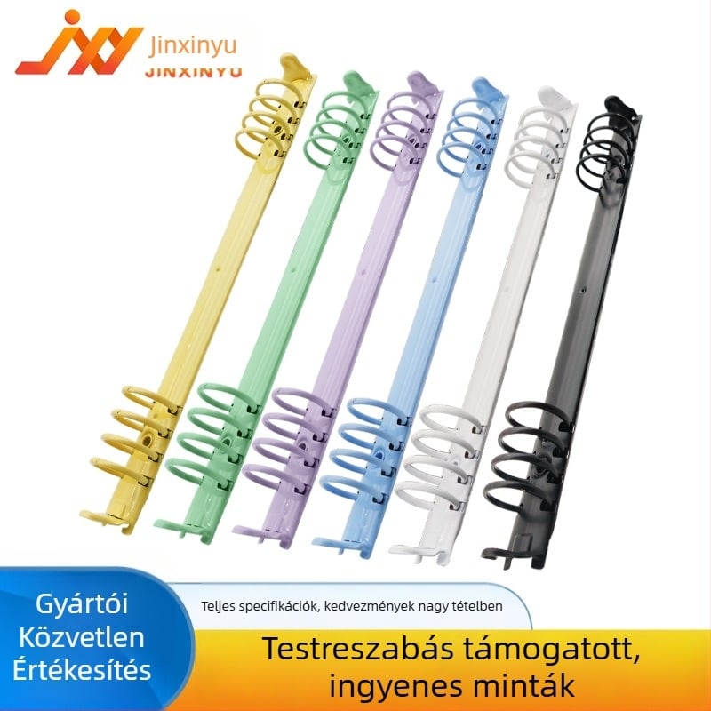 Fém notesz-kötő klip nyolc lyukú | Modell Tr212-8-20/17 | Anyag: Fém | Csomagolás: Karton | Márka: Gold Reputation