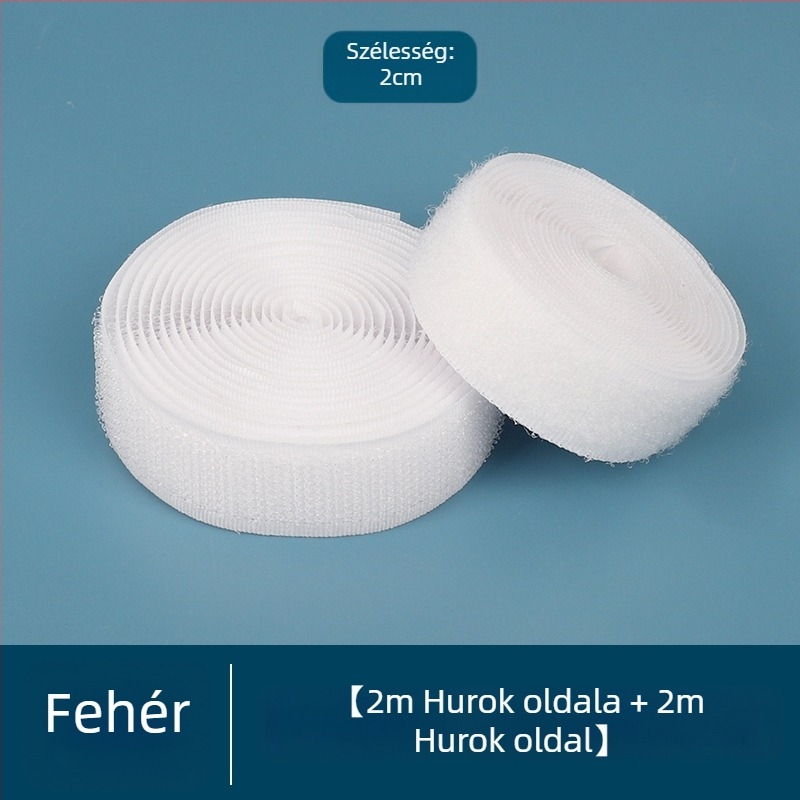 Velcro ragasztós szalag cipőkhöz és gyerekruhákhoz — cserélhető hook-and-loop zár, márka Xigege