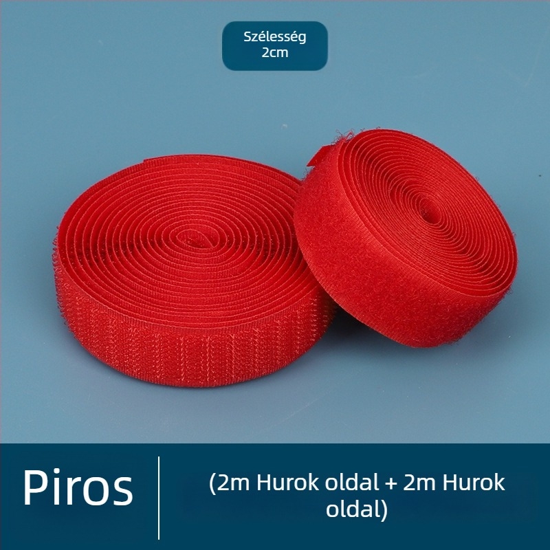 Velcro ragasztós szalag cipőkhöz és gyerekruhákhoz — cserélhető hook-and-loop zár, márka Xigege