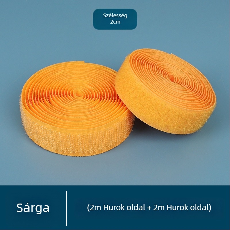 Velcro ragasztós szalag cipőkhöz és gyerekruhákhoz — cserélhető hook-and-loop zár, márka Xigege