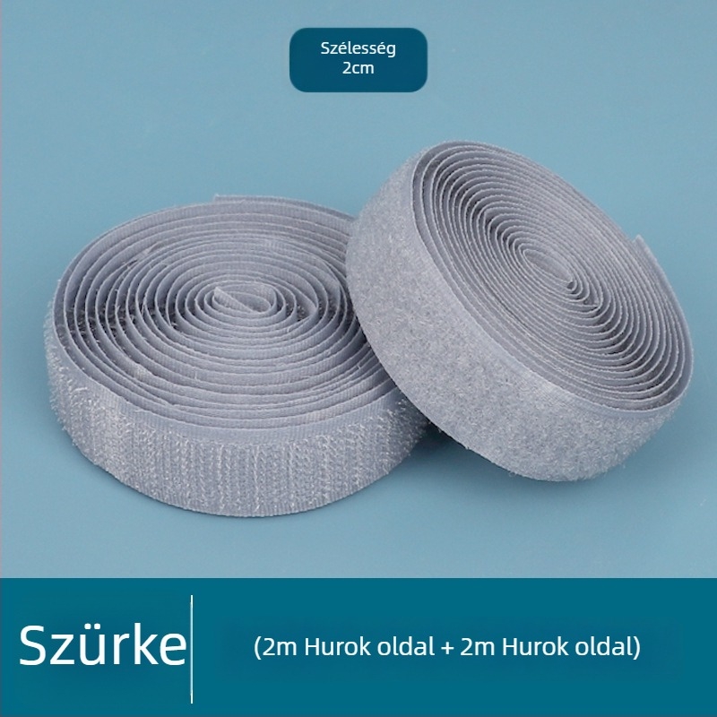 Velcro ragasztós szalag cipőkhöz és gyerekruhákhoz — cserélhető hook-and-loop zár, márka Xigege