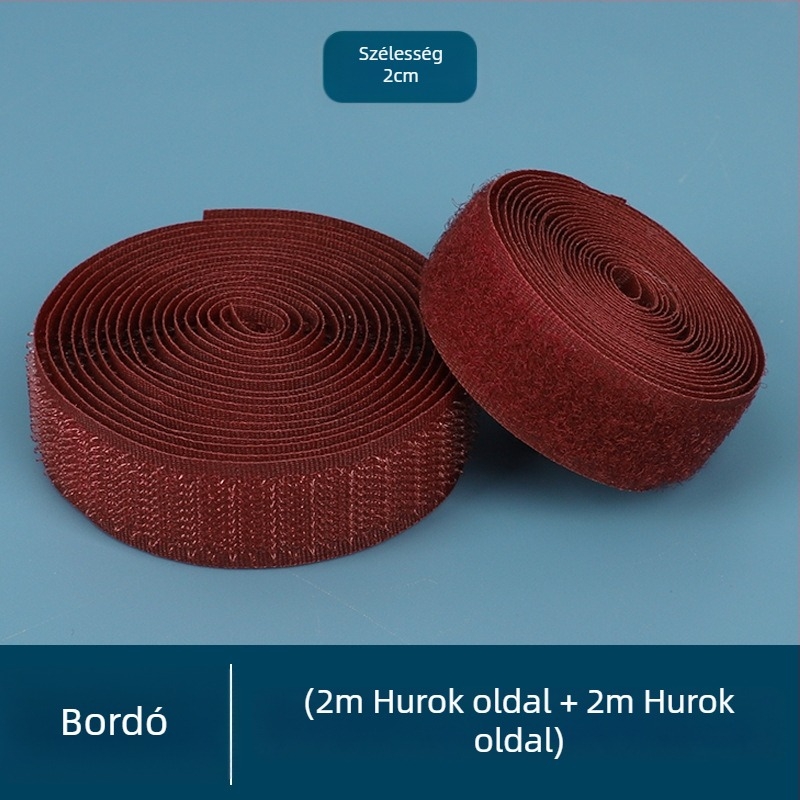 Velcro ragasztós szalag cipőkhöz és gyerekruhákhoz — cserélhető hook-and-loop zár, márka Xigege