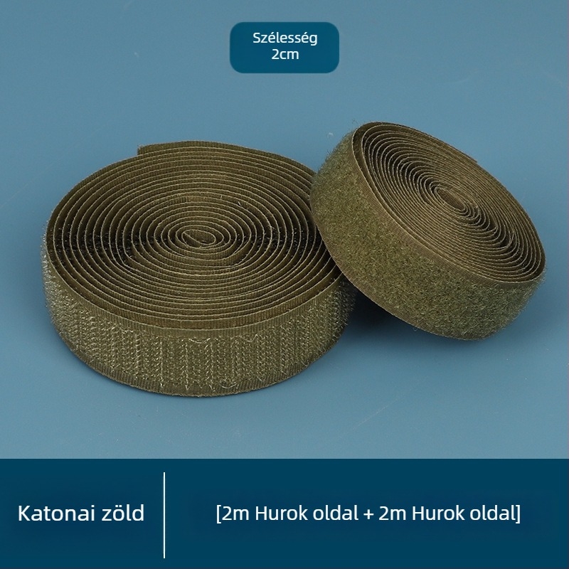 Velcro ragasztós szalag cipőkhöz és gyerekruhákhoz — cserélhető hook-and-loop zár, márka Xigege