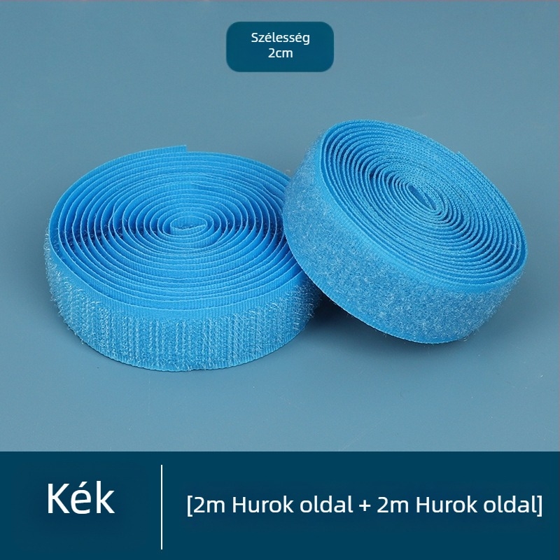 Velcro ragasztós szalag cipőkhöz és gyerekruhákhoz — cserélhető hook-and-loop zár, márka Xigege