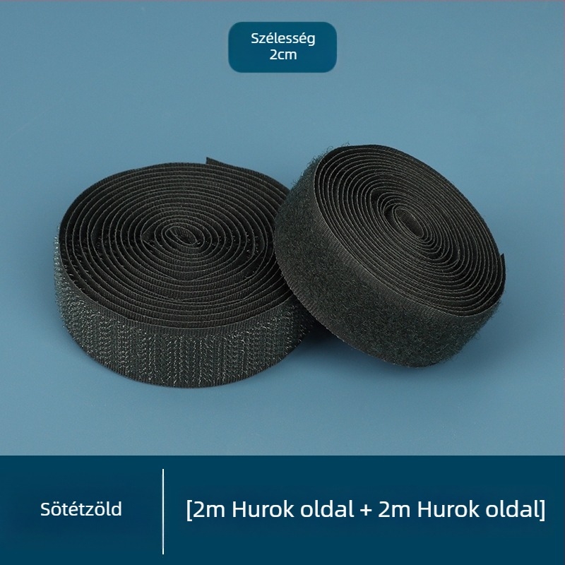 Velcro ragasztós szalag cipőkhöz és gyerekruhákhoz — cserélhető hook-and-loop zár, márka Xigege