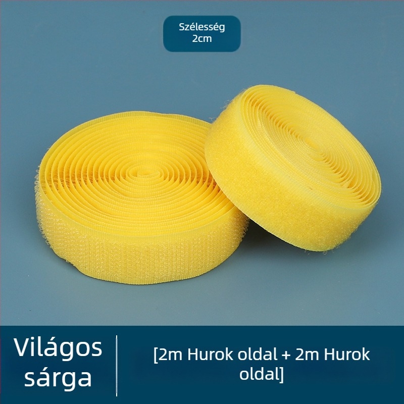 Velcro ragasztós szalag cipőkhöz és gyerekruhákhoz — cserélhető hook-and-loop zár, márka Xigege