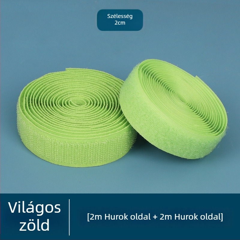 Velcro ragasztós szalag cipőkhöz és gyerekruhákhoz — cserélhető hook-and-loop zár, márka Xigege