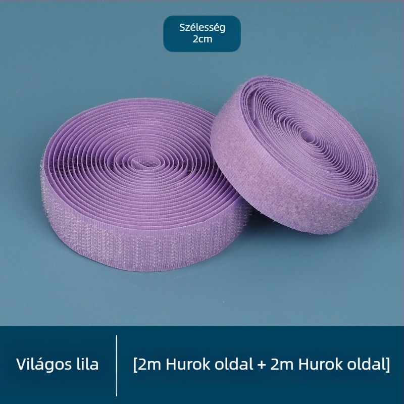Velcro ragasztós szalag cipőkhöz és gyerekruhákhoz — cserélhető hook-and-loop zár, márka Xigege