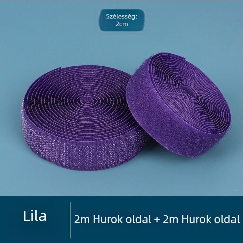 Velcro ragasztós szalag cipőkhöz és gyerekruhákhoz — cserélhető hook-and-loop zár, márka Xigege