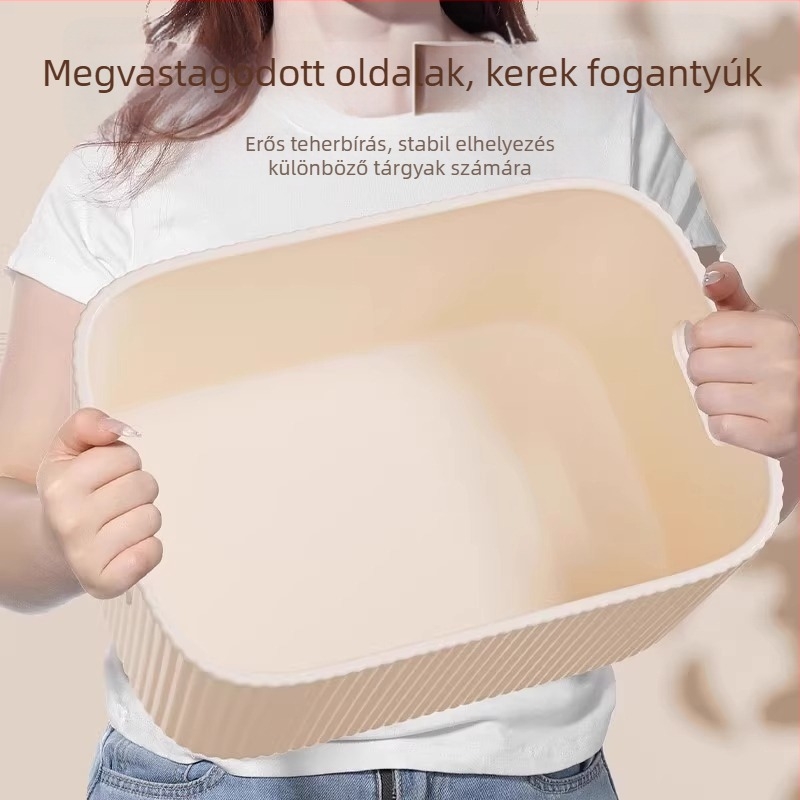 Asztali tárolódoboz, autóhoz szerelve, 1 L kapacitás, egyszínű design, modern minimalist stílus