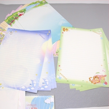 A4 nyomtatott levelezőpapír – Huiyang, faipapír, stílus: nyomtatott levélpapír, logó nélkül, személyre szabás nélkül