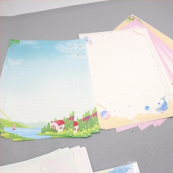 A4 nyomtatott levelezőpapír – Huiyang, faipapír, stílus: nyomtatott levélpapír, logó nélkül, személyre szabás nélkül