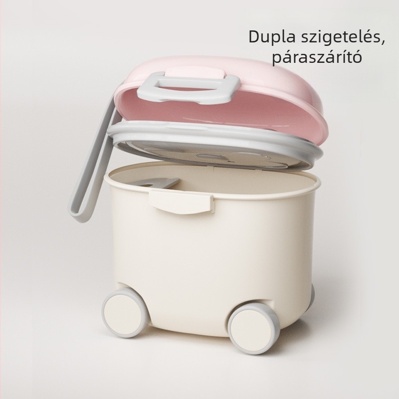 Kétszintes tejpor doboz csecsemőknek, újszülötttől 3 éves korig, márka: Other