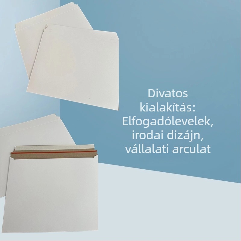Expressz dokumentum boríték - karton anyag, logó nyomtatás elérhető, testreszabás elérhető, termékkód 004