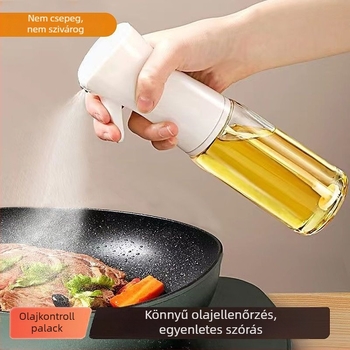 Olajspray üveg, CX márka, műanyag, konyhai használatra, nyomásos permetezés
