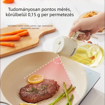 Konbach olajspric üveg, kettős használatú fordított permetezés, nyomógombos permetezési funkció, modern dizájn