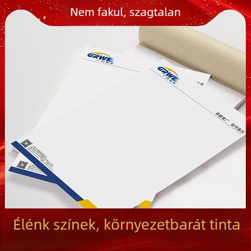 Logózott írópapír, testreszabható • Offset papír 80-200 g • Modell JM402003 • Logó nyomtatás elérhető