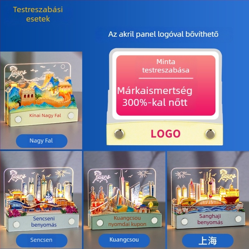 2026-os papírszobrászatú naptár 3D jegyzetekkel és heti oldalakkal